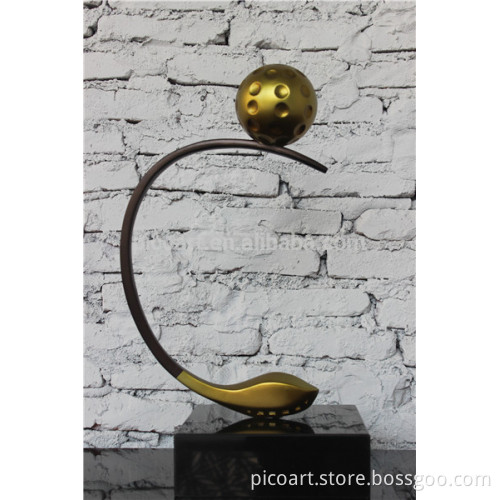 Abstract handmade art sculpture